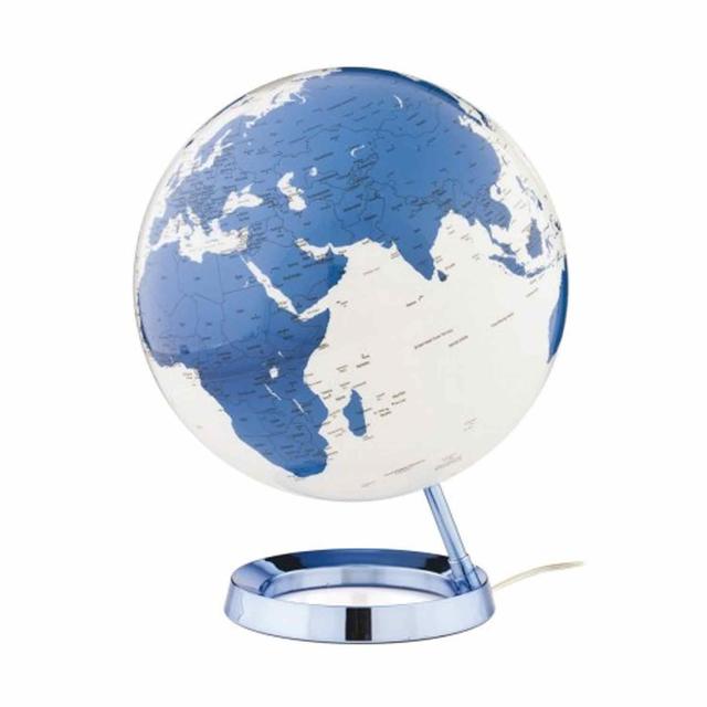 Globe terrestre lumineux Light & Colour Ø 30 cm - Bleu