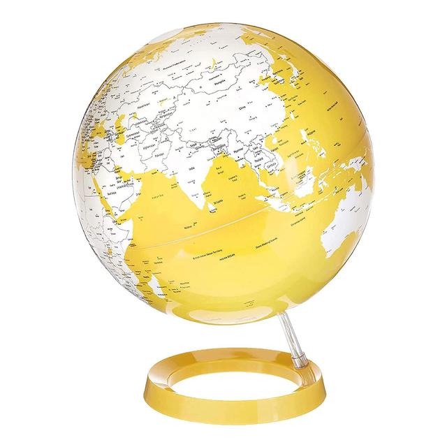 Globe terrestre lumineux Light & Colour Ø 30 cm - Jaune