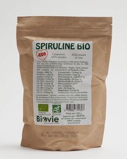 Spiruline en poudre bio 500g