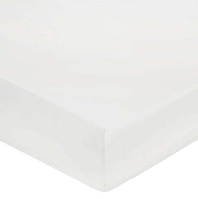 Drap housse Satin BLANC DES VOSGES