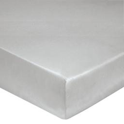 Drap housse Satin BLANC DES VOSGES