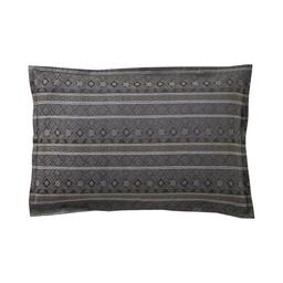 Taie oreiller satin jacquard Allegro BLANC DES VOSGES