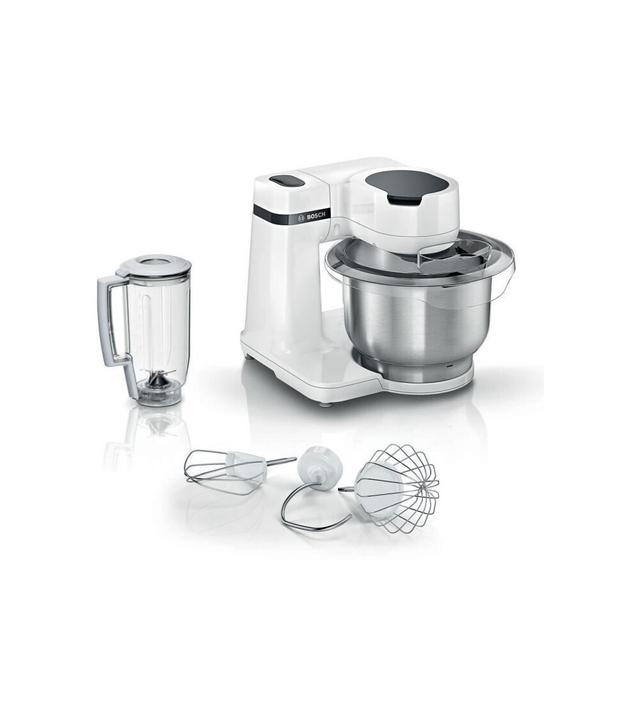 BOSCH Kitchen machine Serie 2 blanc -700W - Bol mélangeur inox