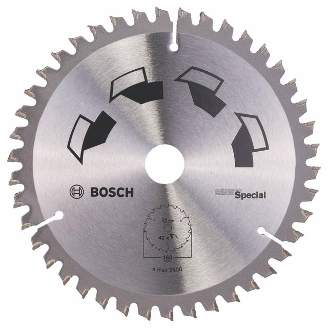 Disque tous matériaux Bosch pour scie circulaire 160 x