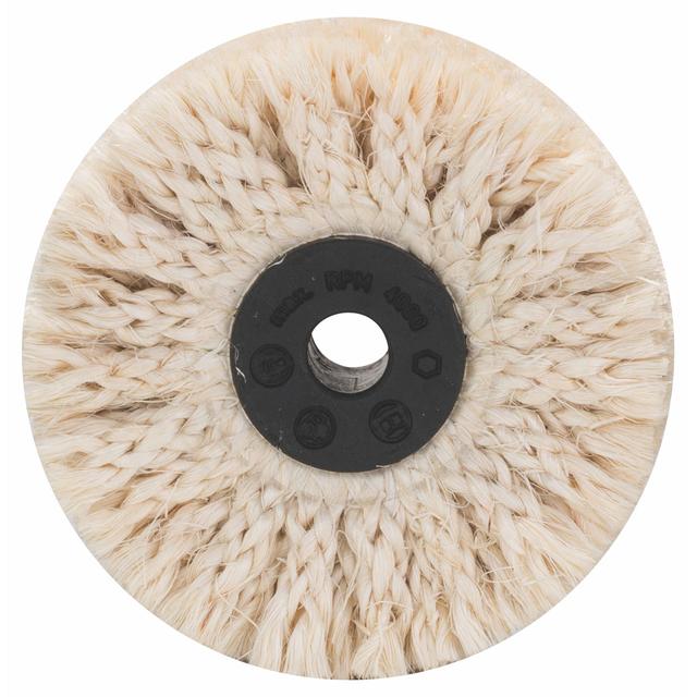 Brosse de pré-polissage en sisal Bosch pour perceuse 85 mm