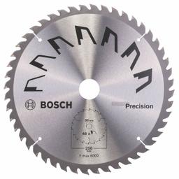 Lame de scie circulaire de précision Bosch 250 x 30 mm 48 dents