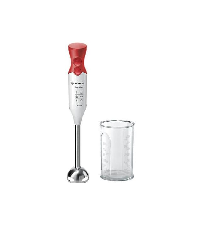 BOSCH Mixeur plongeant - 450 Watt - Pied mixeur inox - 4 lames