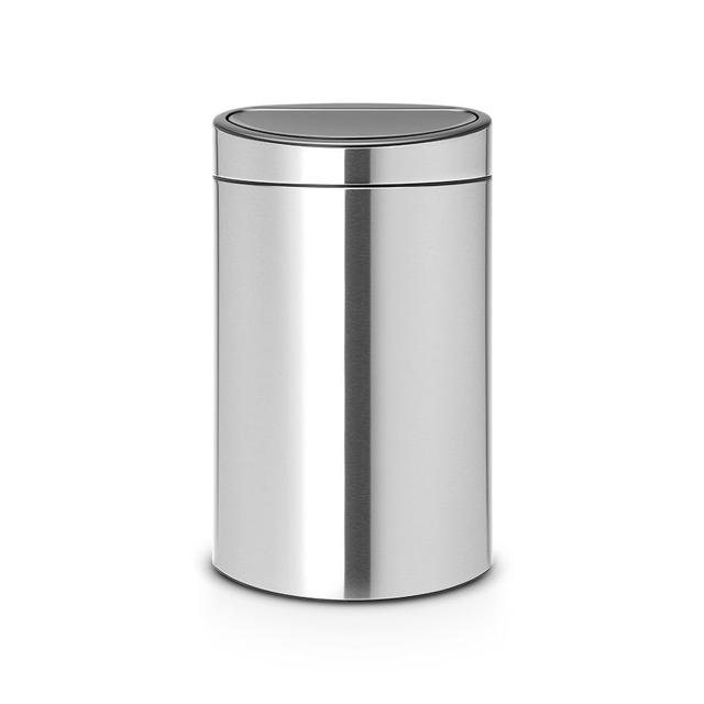 Touch Bin New 40 lMatt Steel Code L