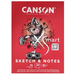 Bloc Canson Xsmart - Sketch - Notes - A4 - 90 g - 50 feuilles