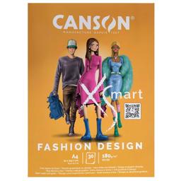 Bloc Canson Xsmart - Fashion Design - A4 - 180 g - 30 feuilles