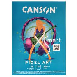 Bloc Canson Xsmart - Pixel Art - A4 - 120 g - 40 feuilles