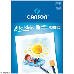 Bloc Peinture Canson kids - A3 - 20 feuilles