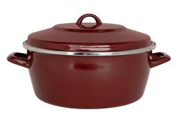 Cocotte Retro 6,3L Merlot-Acier émaillé-Tous feux dont induction