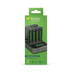 Chargeur rapide 2-4 h USB + 8 accus AA  2600mAh + station charge