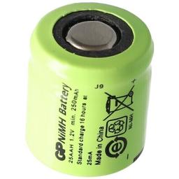 GP GP25AAH batterie rechargeable NiMH 1/3 AA Mignon sans