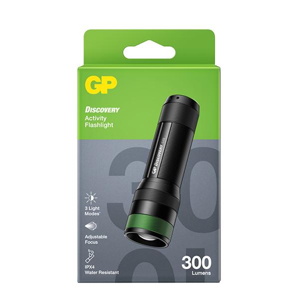 Lampe de poche - 300 lumens - IPX4