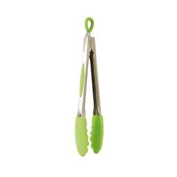 Pince en acier et silicone vert