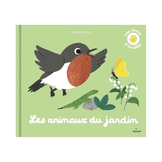 Mes docus à toucher : les animaux du jardin