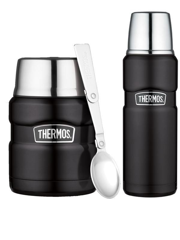 Pack Thermos 1 Porte aliment isotherme+ 1 Bouteille isotherme