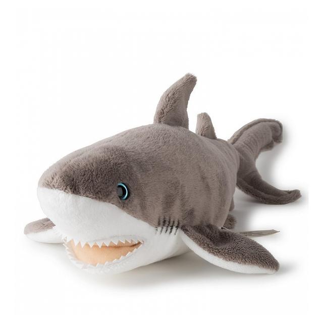 Grand requin blanc Peluche 38 cm