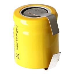 N-150AA batterie rechargeable NiCd 1/3 AA Mignon avec languette