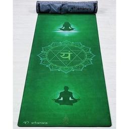 Tapis yoga latex & Suede Anahata + Sac