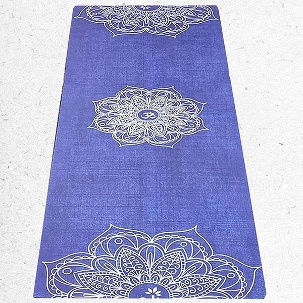 Tapis yoga de voyage pliable mandala