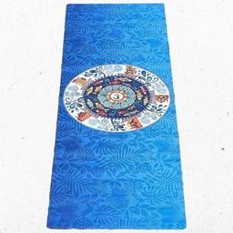 Tapis yoga de voyage pliable Mandala Om