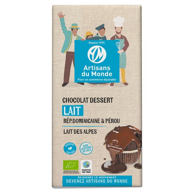 Chocolat au lait 32% équitable 100g