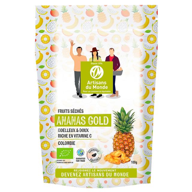 Ananas Gold séchés équitables 100g