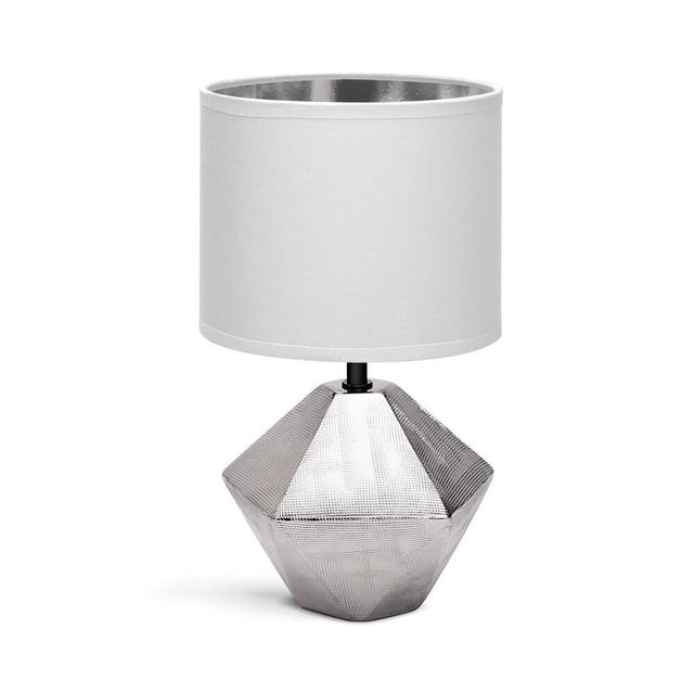 Lampe à poser en céramique E14 Argent