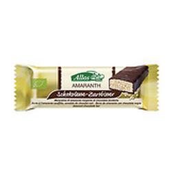 Barre d'amarante bio au chocolat noir 1 barre de 25g