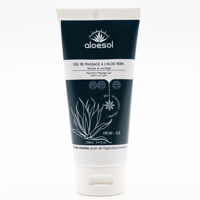 ALOESOL Gel Effet Ice à l'Aloe Vera 100ml