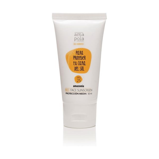 Crème solaire pour le visage Amazon SPF 25 50 ml de crème