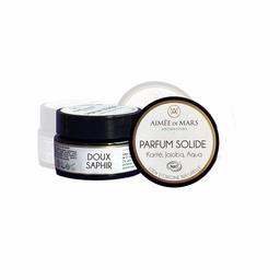 Parfum Solide 100% Naturel Doux Saphir 15g