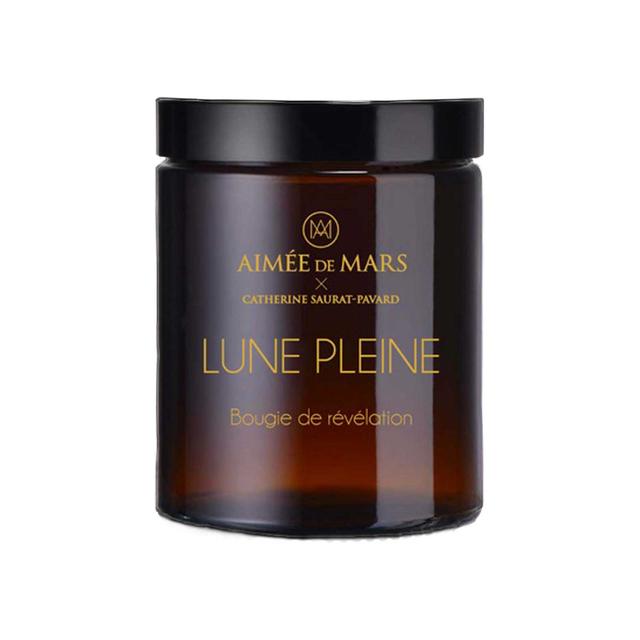 Bougie Naturelle Cire Végétale Lune Pleine 150g