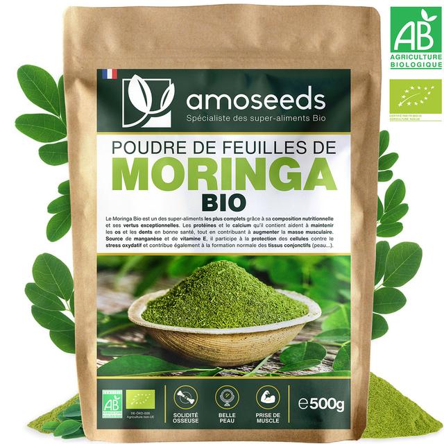 Poudre de Moringa Bio 500g