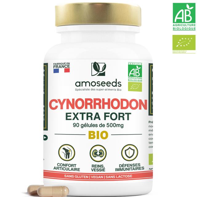 Cynorrhodon Bio | Extra Fort | 90 gélules de 500mg