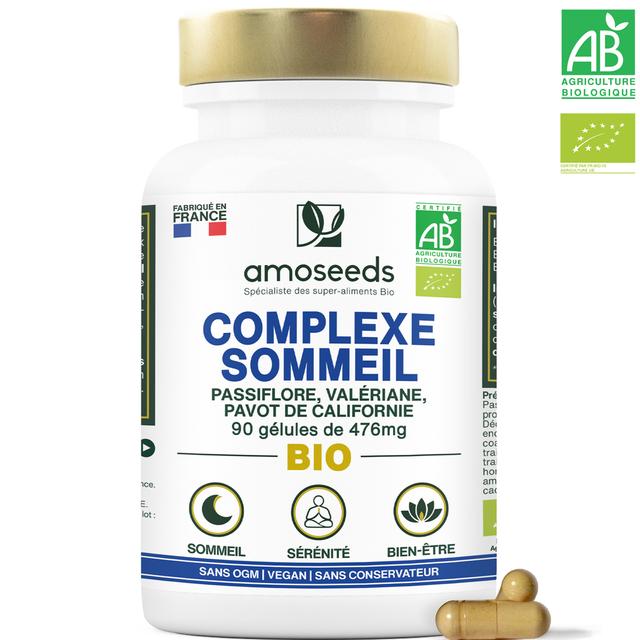 Complexe Sommeil Bio | 90 gélules de 476mg