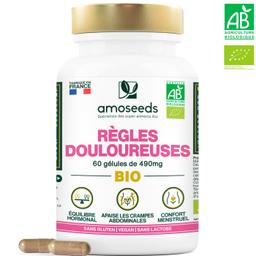 Complexe Règles Douloureuses Bio | 60 gélules de 490mg