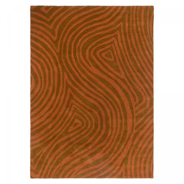 Tapis salon - GROOVE - Orange - 140x200