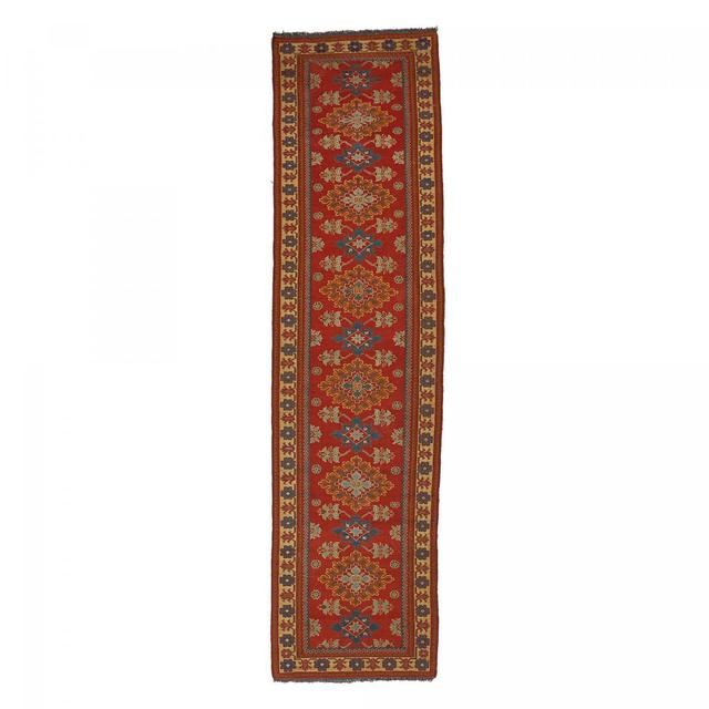 Tapis d'orient - SOUMAK - Rouge - 87x311