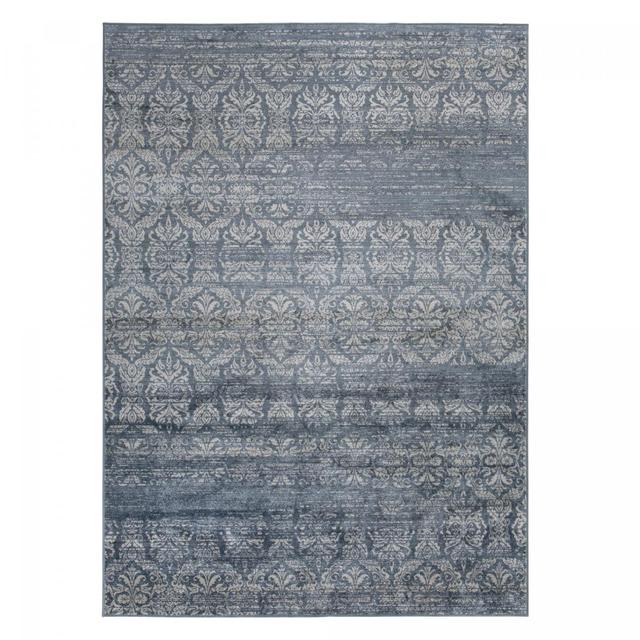 Tapis salon - LIMO - Bleu - 133x190