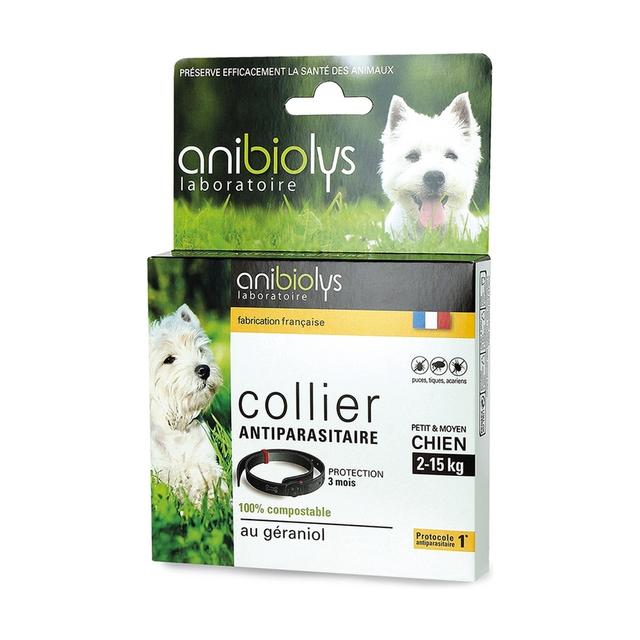 Collier antiparasitaire petit et moyen chien 1 unité