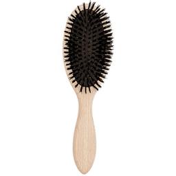 Brosse à Cheveux Naturelle en Poils de Sanglier