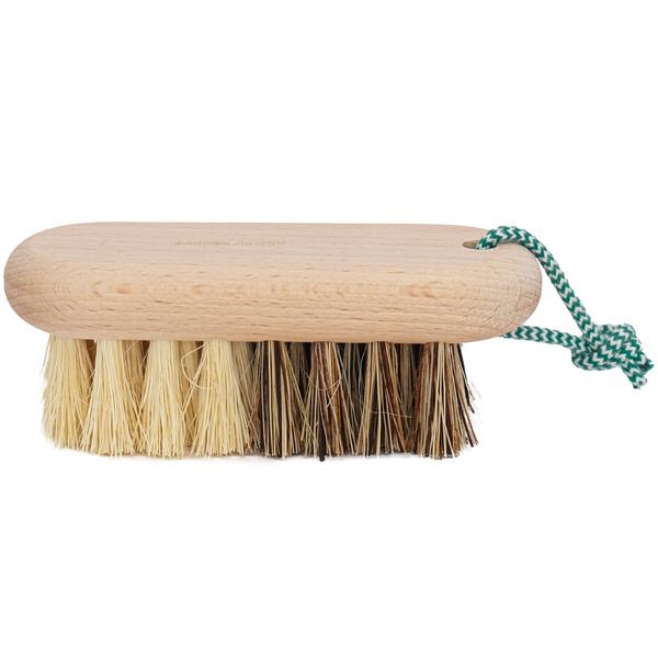 Brosse à légumes 2 duretés en bois de hêtre