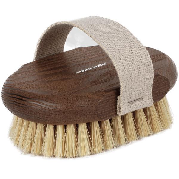 Brosse de massage et brossage à sec en bois de frêne