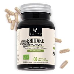 Shiitake * 250 mg / 60 gélules * Extrait biologique titré