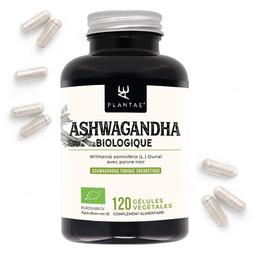 Ashwagandha + * 120gélules * Extrait d'ashwagandha + poivre noir