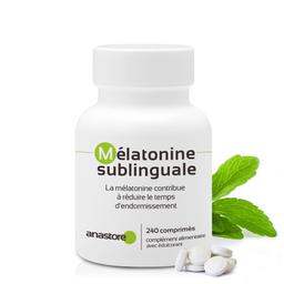 Mélatonine Sublinguale *  0.9 mg / 240 comprimés * Arôme cerise